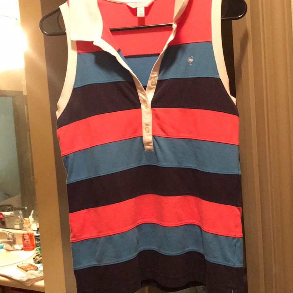 Lilly Pulitzer polo tank top